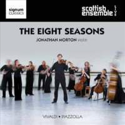 비발디 &amp; 피아졸라 - 사계 그리고 사계 (The Eight Seasons - live from Queen&#39;s Hall Edinburgh)(CD) - Jonathan Morton