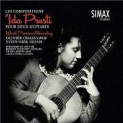 이다 프레스티 : 두 대의 기타를 위한 작품집 (Presti : 12 Duos for Guitar)(CD) - Stein-Erik Olsen