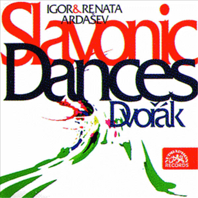 드보르작 : 슬라브 무곡 - 피아노 이중주 반 (Dvorak : Slavonic Dances Op.46, Op.72 - Works For 2 Pianos)(CD) - Igor & Renata Ardasev