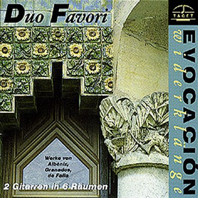 듀오 기타 (Duo Guitar - Evocacien & 2 Git. In 6 Raumen)(CD) - Duo Favori