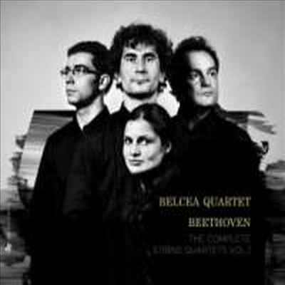 베토벤: 현악 사중주 전곡 1집 (Beethoven : Complete String Qurtetes Vol.1) (4CD) - Belcea Quartet