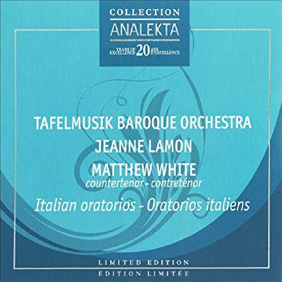 이탈리아 오라토리오 아리아 (Italian Oratorios)(CD) - Matthew White