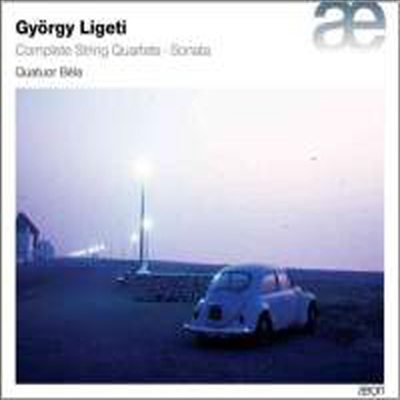 리게티: 현악 사중주 1번, 2번 &amp; 무반주 첼로를 위한 소나타 (Ligeti: String Quartet Nos.1, 2 &amp; Sonata for Cello Solo)(CD) - Quatuor Bela