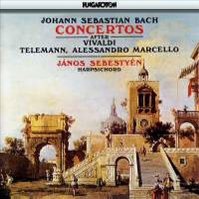 바흐: 하프시코드 독주로 편곡한 - 바빌디, 텔레만 &amp; 마르첼로: 협주곡 (Bach: Harpsichord Works for Vivaldi, Telemann &amp; Marcello: Concertos) - Janos Sebestyen