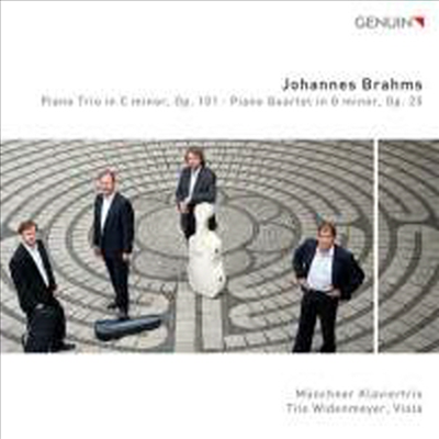 브람스: 피아노 삼중주 3번 & 피아노 4중주 1번 (Brahms: Piano Trio No.3 & Piano Quartet No.1)(CD) - Tilo Widenmeyer