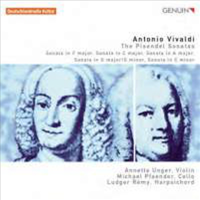 비발디: 피젠델 소나타집 (Vivaldi: The Pisendel Sonatas)(CD) - Annette Unger