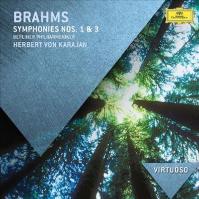 브람스 교향곡 1번 & 3번 (Brahms: Symphonies Nos. 1 & 3)(CD) - Herbert von Karajan
