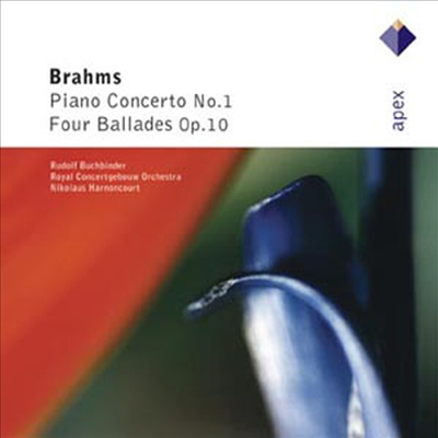 브람스 : 피아노 협주곡 1번, 4개의 발라드 (Brahms : Piano Concerto No.1 Op.15, 4 Ballads) - Rudolf Buchbinder