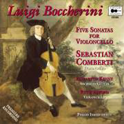 보케리니 : 다섯 개의 첼로 소나타 (Boccherini : 5 Cello Sonatas)(CD) - Sebastian Comberti