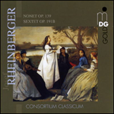 라인베르거 : 육중주, 구중주 (Rheinberger : Nonet Op.191b, Sextet Op.139)(CD) - Consortium Classicum