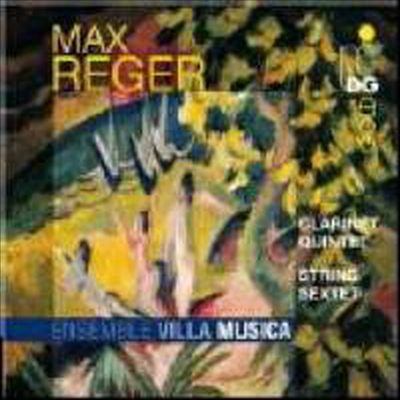 레거 : 클라리넷 오중주 & 현악 육중주 (Max Reger : Clarinet Quintet in A major, Op.146 & String Sextet in F major Op.118)(CD) - Ensemble Villa Musica
