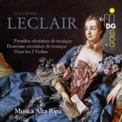 르클레르: 음악의 유희 1,2번 &amp; 두 대의 바이올린을 위한 소나타 (Leclair: Recreations de musique Nos. 1 &amp; 2 &amp; Duo Sonatas)(CD) - Musica Alta Ripa