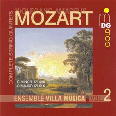 모차르트 : 현악 오중주 전집 Vol.2 (Mozart : Complete String Quintet Vol.2)(CD) - Ensemble Villa Musica