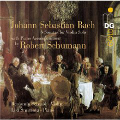 바흐 : 바이올린을 위한 소나타와 파르티타 (슈만 편곡 피아노반주 버전) - Benjamin Schmid