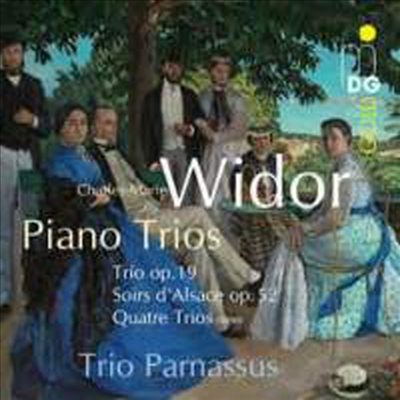 비도르: 피아노 삼중주집 (Widor: Piano Trios)(CD) - Trio Parnassus