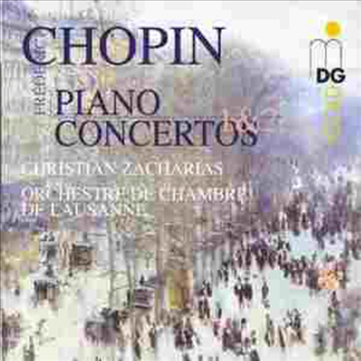 쇼팽 : 피아노 협주곡 1번 & 2번 (Chopin : Piano Concertos No.1 & No.2)(CD) - Christian Zacharias