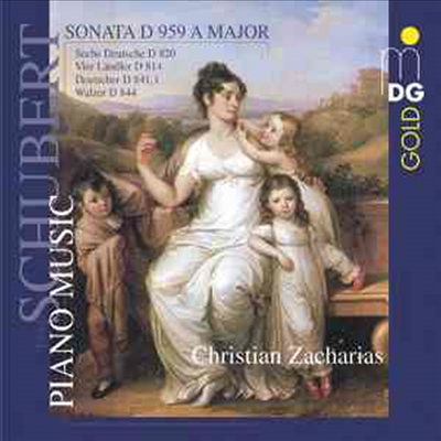 슈베르트 : 피아노 소나타, 피아노를 위한 춤곡 모음 (Schubert : Piano Sonata D959, Dances)(CD) - Christian Zacharias
