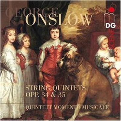 온슬로 : 실내 작품 2집 - 현악 오중주 (Onslow : String Quintets Op.34 &amp; Op.35)(CD) - Ensemble Concertant Frankfurt