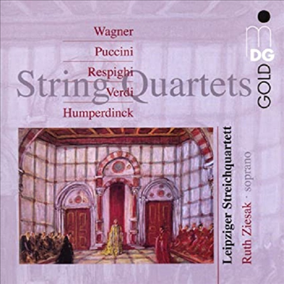 푸치니, 레스피기, 훔퍼딩크 & 베르디 : 현악사중주 (String Quartets By Opera Composers)(CD) - Leipziger Streichquartett