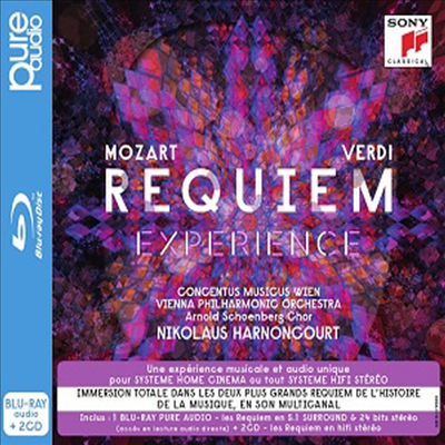 모차르트 & 베르디: 레퀴엠 (Mozart & Verdi: Requiem) (1Blu-ray Audio + 2CD) - Nikolaus Harnoncourt