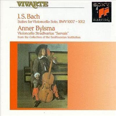 바흐 : 무반주 첼로 조곡 1-6번 (Bach : Suites for Violoncello Solo BWV 1007-1012) (2CD) - Anner Bylsma