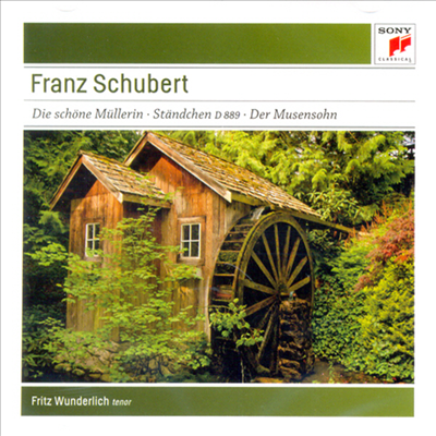 슈베르트 : 아름다운 물방앗간의 아가씨 (Schubert : Die Schone Mullerin)(CD) - Fritz Wunderlich