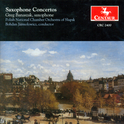색소폰 협주곡집 (Saxophone Concertos)(CD) - Greg Banaszak