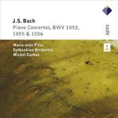 바흐: 피아노 협주곡 BWV.1052, 1055, 1056 (Bach: Piano Concertos BWV.1052, 1055, 1056)(CD) - Maria Joao Pires