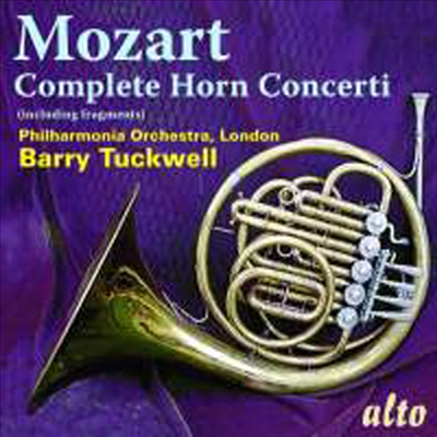 모차르트 : 호른 협주곡 전곡 (Mozart : Complete Horn Concerti & Fragments)(CD) - Barry Tuckwell