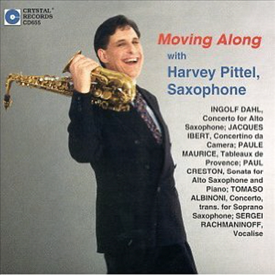 색소폰 작품집 (Moving Along)(CD) - Harvey Pittel