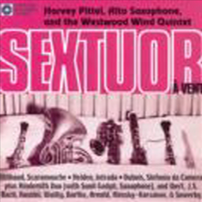 색소폰과 목관 앙상블 (Sextuor a Vent)(CD) - Harvey Pittel