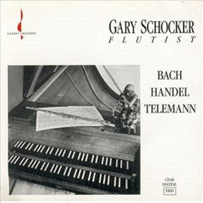 텔레만, 바흐, 헨델 : 플루트 소나타 (Telemann, Bach, Handel : Flute Sonatas)(CD) - Gary Schocker