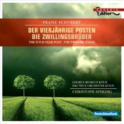 슈베르트 : 두 개의 징슈필(쌍둥이형제, 4년간 초병근무) (Schubert : The Four-Year Post, The Twin-Brothers)(CD) - Christoph Spering