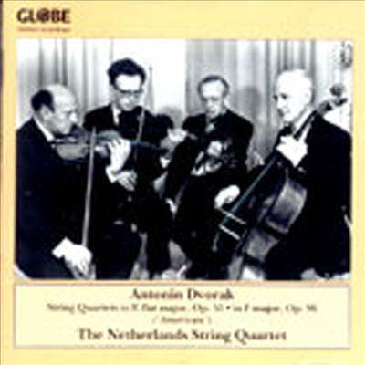 드보르작 : 현악 사중주 10, 12번 '아메리칸' (Dvorak : String Quartets No.10 Op.51, No.12 Op.96 'American')(CD) - Netherlands String Quartet