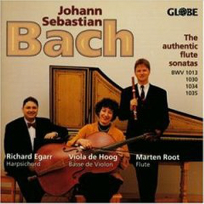 바흐 : 정격 플루트 소나타 (Bach : The Authentic Flute Sonatas BWV1035, 1030, 1034)(CD) - Marten Root