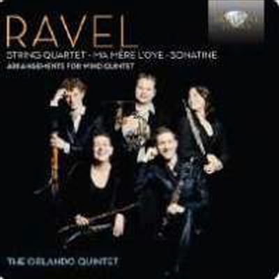 라벨: 목관 오중주 편곡반 (Ravel: Arranged Works for Wind Quintets)(CD) - Orlando Quintet