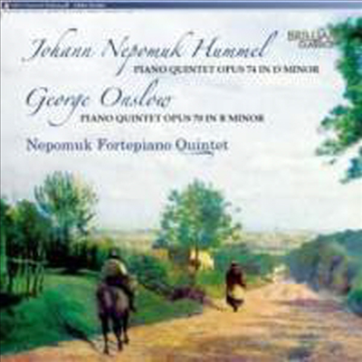 훔멜 & 죠르주 옹즐로우 : 피아노 오중주곡집 (Hummel & Onslow : Piano Quintets)(CD) - Nepomuk Fortepiano Quintet