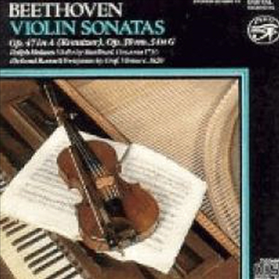 베토벤 : 바이올린 소나타 9 &#39;크로이처&#39;, 8번 (Beethoven : Violin Sonatas No.9 Op.47 &#39;Kreutzer&#39; &amp; No.8 Op.30 No.3)(CD) - Ralph Holmes