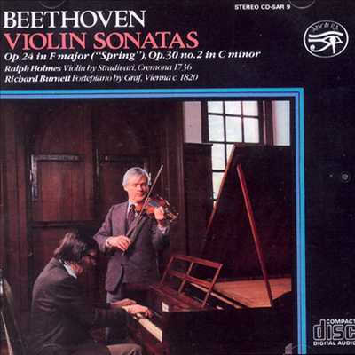 베토벤 : 바이올린 소나타 5 '봄' , 7번 (Beethoven : Violin Sonata Op.24 No.5 'Spring & No.7 Op.30 No.2)(CD) - Ralph Holmes