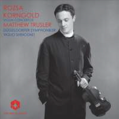 코른골드 & 로자: 바이올린 협주곡집 (Korngold & Rozsa - Violin Concertos)(CD) - Matthew Trusler
