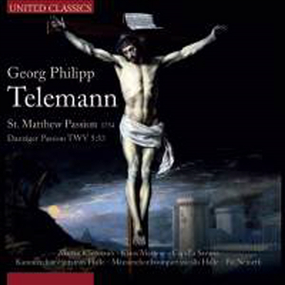 텔레만: 마테 수난곡 (Telemann: St Matthew Passion, TWV 5:53 'Danzig Passion' - 1754)(CD) - Pal Nemeth