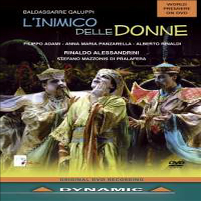 갈루피 : 여자들의 적 (Baldassare Galuppi : L'Inimico delle donne) (지역코드1)(한글무자막)(DVD) (2012) - Rinaldo Alessandrini