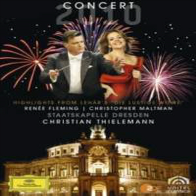 드레스덴의 2010년 송년 음악회 - 레하르 : 유쾌한 아낙네들 &#39;하일라이트&#39; (New Year&#39;s Eve Concert in Dresden 2010) (DVD) (2011) - Renee Fleming