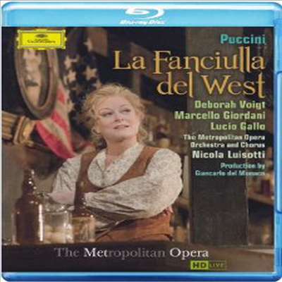 푸치니: 오페라 &#39;서부의 아가씨&#39; (Puccini: Opera &#39;La fanciulla del West&#39;) (한글무자막)(Blu-ray)(2012) - Deborah Voigt