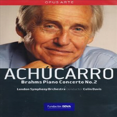 브람스 : 피아노협주곡 2번, 쇼팽, 스크랴빈, 알베니스의 피아노 소품들 (Brahms : Piano Concerto No.2) (DVD) (2010) - Joaquin Achucarro