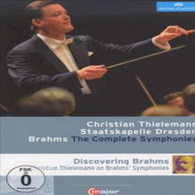 브람스: 교향곡 전집 & 다큐멘터리 '브람스의 발견' (Brahms: Complete Symphonies Nos.1 - 4 & Discovering Brahms) (3DVD Boxset)(한글자막)(2014) - Christian Thielemann