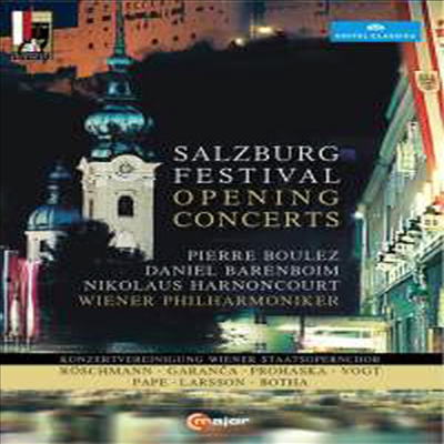 잘츠부르크 페스티벌 오프닝 콘서트 (Salzburg Festival Opening Concerts) (4DVD) (2013) - Pierre Boulez