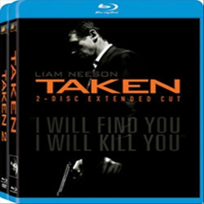 Taken / Taken 2 (테이큰 1.2) (한글무자막)(Blu-ray)