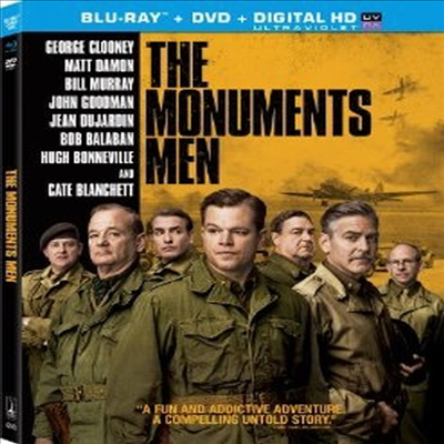 The Monuments Men (모뉴먼츠 맨 : 세기의 작전) (한글무자막)(Blu-ray) (2014)