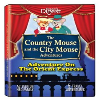 The Country Mouse and the City Mouse Adventures - Adventures on the Orient Express (서울쥐와 시골쥐의 모험)(지역코드1)(한글무자막)(DVD)(2012)